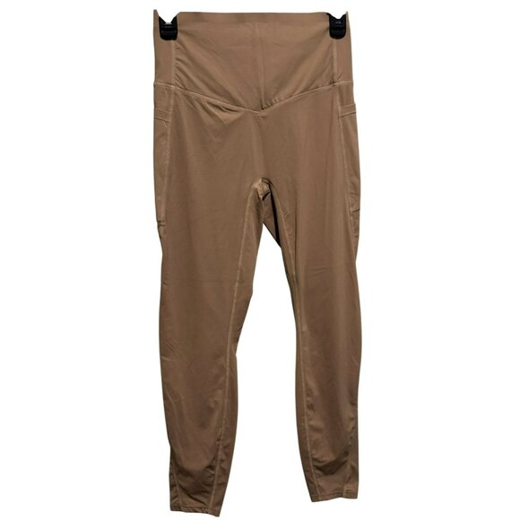 HALARA Pants - Halara Womens Leggings Sz M  UltraSculpt High Waisted Tummy Control Camel Tan